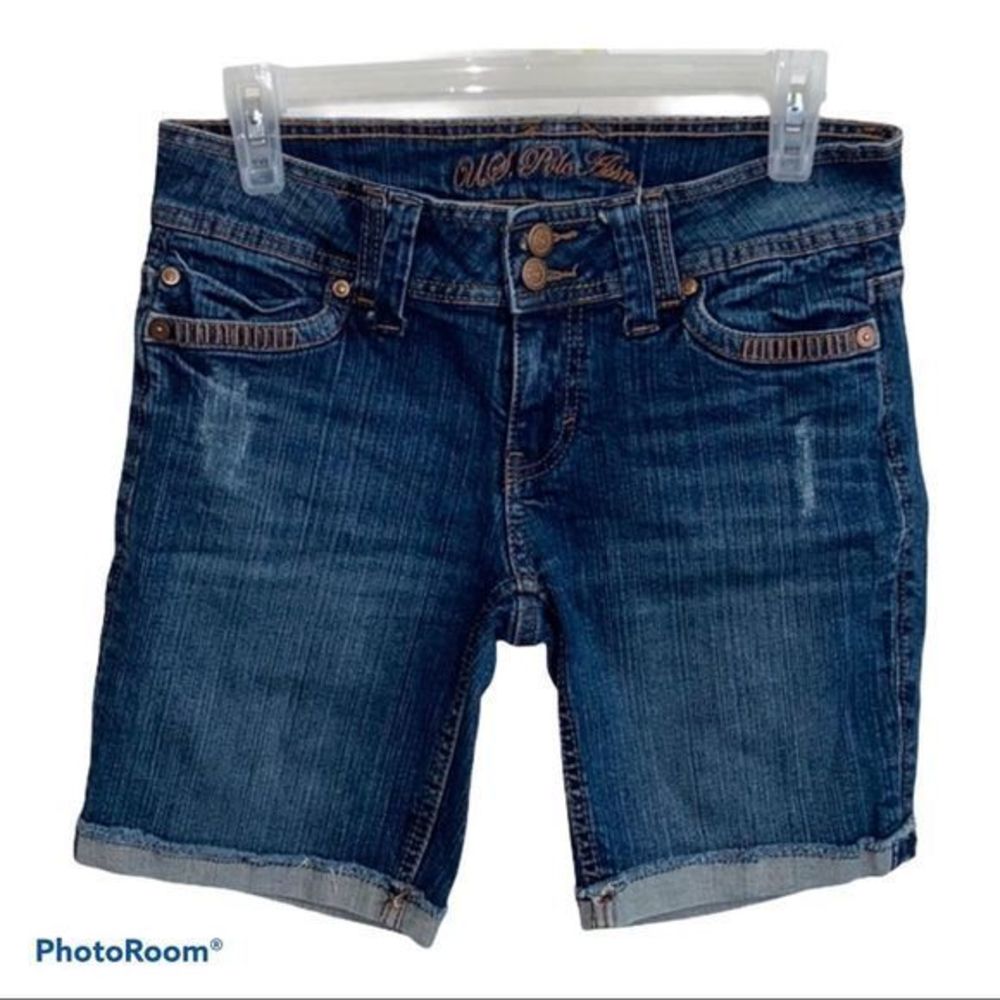5/$30 🎈 US polo assn denim Bermuda shorts size‎ 5/6